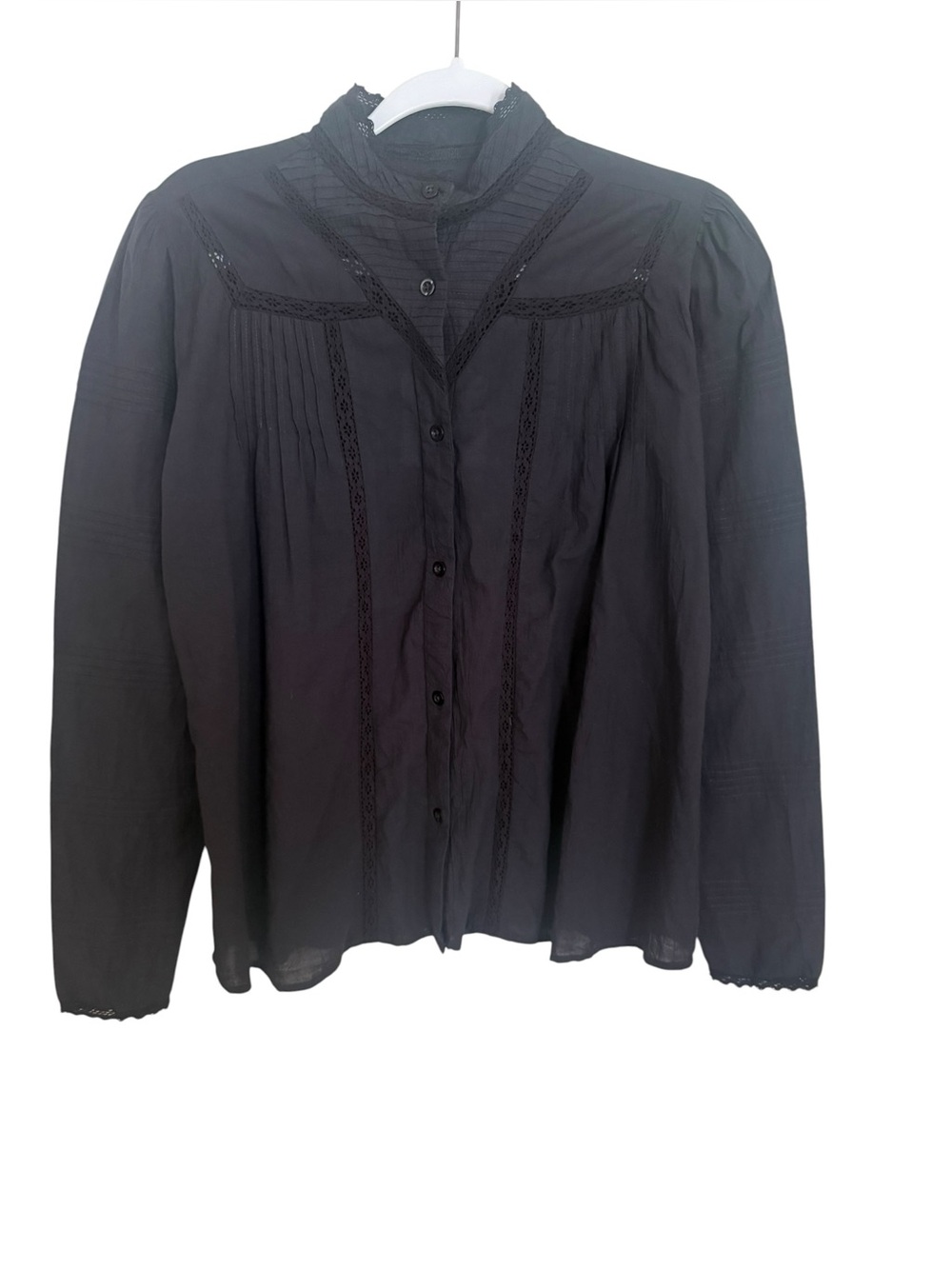 THE SHIRT Rochelle Behrens Size XS NWT Black